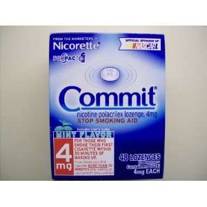  Commit 4 mg 48 Count Mint Lozenges