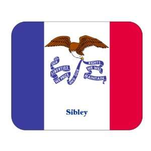  US State Flag   Sibley, Iowa (IA) Mouse Pad Everything 