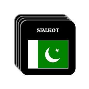  Pakistan   SIALKOT Set of 4 Mini Mousepad Coasters 