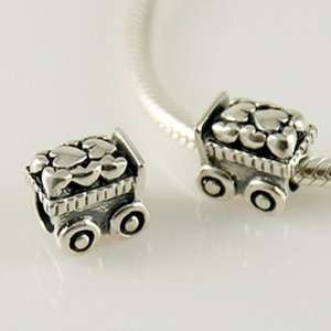  Mothers day gift 925 silver LOVE CARRIAGE charm bead compatible 