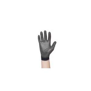  SHOWA BEST BO500BXXL Palm Coated Glove,Black/Black,2XL,PR 