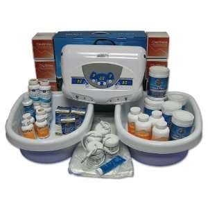 Two Person Ionic Detox Foot Bath System with  player, Consultation 