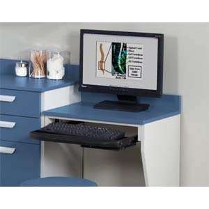  Computer Station wall mount desk with 1 leg Health 