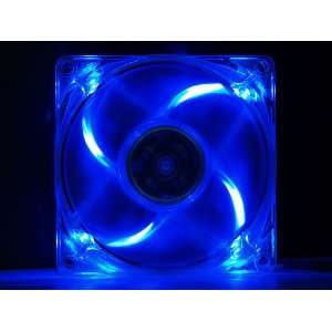   Blue LED Case Fan with Fan Controller Set