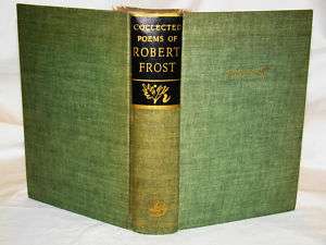 Robert Frost Signed Collected Poems 1939  
