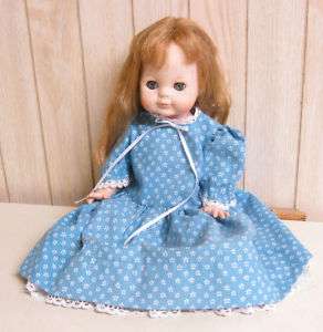 COLLECTIBLE 1965 VOGUE DOLL WITH BLUE DRESS  