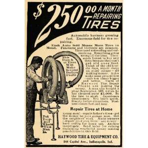   Equipment Repair Mend Indianapolis   Original Print Ad