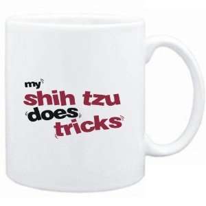    Mug White  MY Shih Tzu DOES TRICKS  Dogs