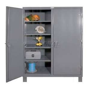  Heavy Duty 12 Gauge Double Shift Storage Cabinet 60x24x78 