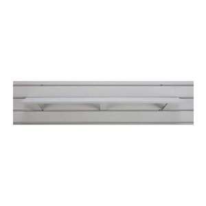 Inter LOK GM36SHELFX 36 Shelf with Mounting Brackets   Silver / Gray