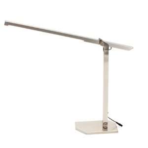  Lumisource Contort LED Table Lamp, Brushed Nickel
