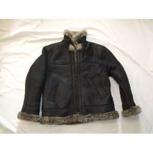  KIDS SHEARLING JACKET SIZE M 