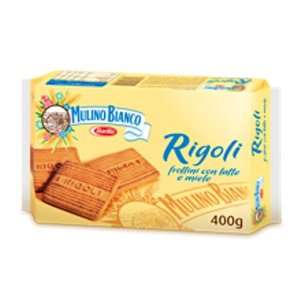 Mulino Bianco Rigoli Cookies 10 Pack   Full Case (400 Grams Each)