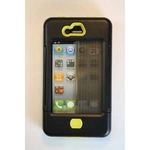  NEW iPhone 4 case black w/ yellow accents (Home Office 