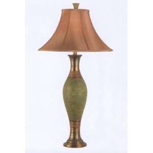  Sorrento Copper Grasscloth Finish Table Lamp