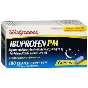   Ibuprofen Pm Caplets, 180 ea Health & Personal 