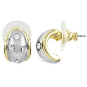  Shanis Two Tone Mini Hoop Earrings Jewelry