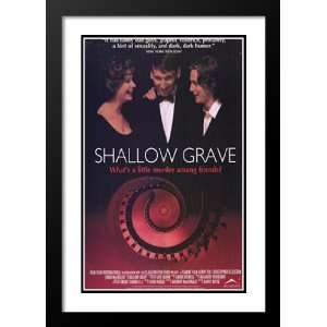  Shallow Grave 32x45 Framed and Double Matted Movie Poster 