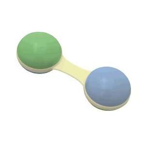  Green Sprouts BPA Free Cornstarch Dumbbell Rattle   Blue 