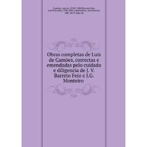  Obras completas de Luis de CamÃµes, correctas e 