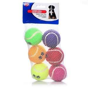  Ethical Pet Products Tennis Paw Print Tennis Balls Spot Pp 