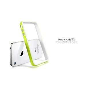  SGP iPhone 4 / 4S Case Neo Hybrid 2S Snow Series [Lime 