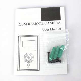 GSM SMS Remote Control Wireless IR Camera Motion Detect  