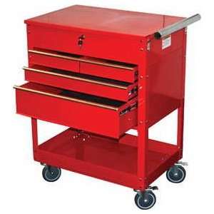  ATD 7045 Red 4 Drawer Service Cart Automotive