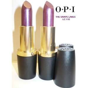  OPI Lipcolour #LC 110 THE GRAPE LAKES (Qty, Of 2 LipSticks 
