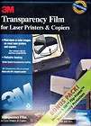 3m PP2260 Transparency Film for Color Copiers, 50/Pk