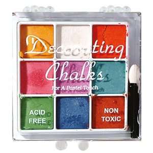  Craf T Products Decorating Chalk   9 Color Glimmer Set 