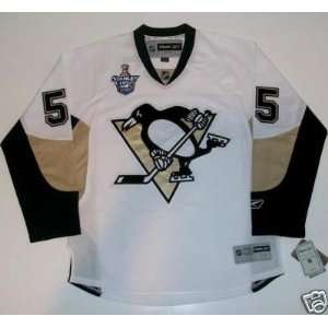  Sergei Gonchar Pittsburgh Penguins 08 Cup Jersey Rbk 