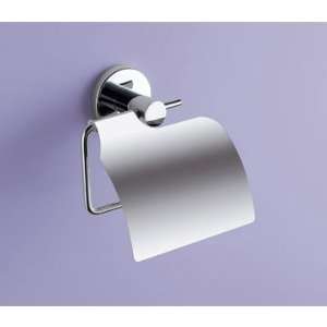   Chrome Toilet Paper Holder with Cover from the Fel