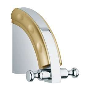  GROHE Sentosa Robe Hook, Chrome with Gold Accent #40232IG0 