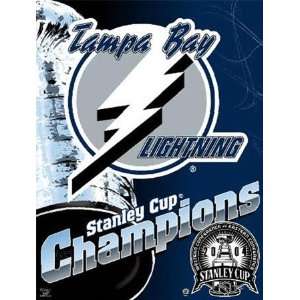 Tampa Bay Lightning 2004 Stanley Cup Champions Banner  