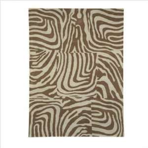Crescent Drive Rugs OM2421 811 Mulberry Beige / Natural Contemporary 