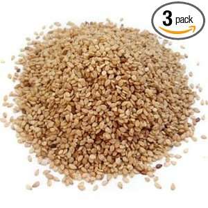 Toness Hulled Sesame Seed(semillas de ajonjoli sin cascara)(Pack of 3 