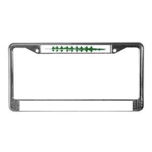  GREEN CREW Sports License Plate Frame by  