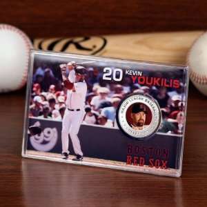  MLB Boston Red Sox #20 Kevin Youkilis Silver Plate Coin 