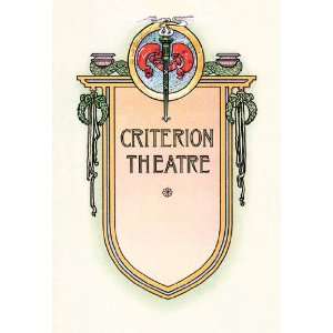  Criterion Theatre 20x30 poster