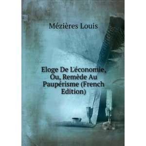   ¨de Au PaupÃ©risme (French Edition) MÃ©ziÃ¨res Louis Books