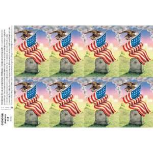    USA Patriotic Veteran Prayer Card by Cromo NB 