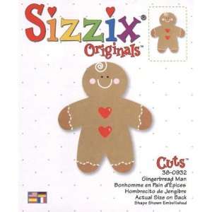  Gingerbread Man Sizzix Die 38 0932