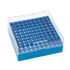 Wheaton W651700 B Blue Plastic Cryogenic Freezer Box, KeepIT 100 
