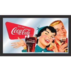  Coca Cola Mirror Horizontal Couple Enjoying Coke