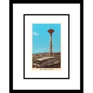  Space Needle and Monorail, Seattle, Washington Framed Art 