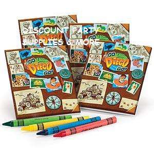 Go Diego Go Notebooks & Crayons Party Favors 4 pk New  