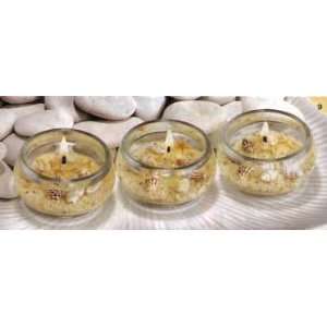  Seascapes Gel Candle Trio 