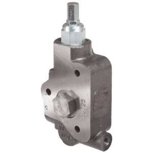 Control Valve Inlet Section, Adjustable High Pressure Relief, Cast 