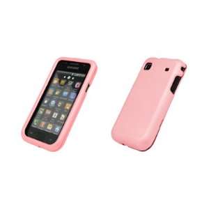  Samsung Galaxy S i9000 Pink Rubberized Hard Cover Crystal 